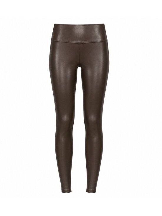 Time And Tru Pants - Time and Tru women Faux Leather Leggings Brown Size X-Large